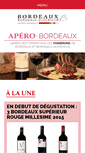 Mobile Screenshot of apero-bordeaux.fr